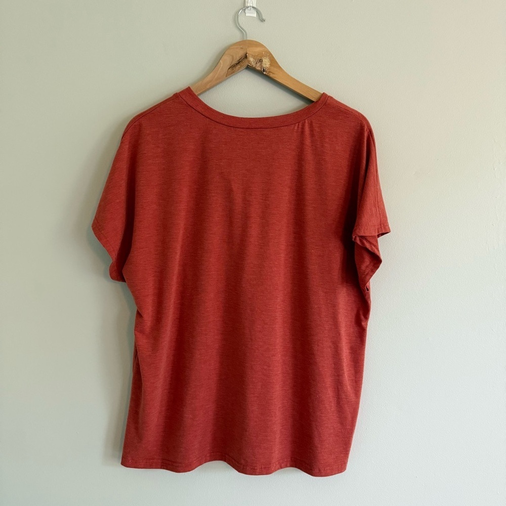 Rust Short Sleeve Top - Picture 5 of 7